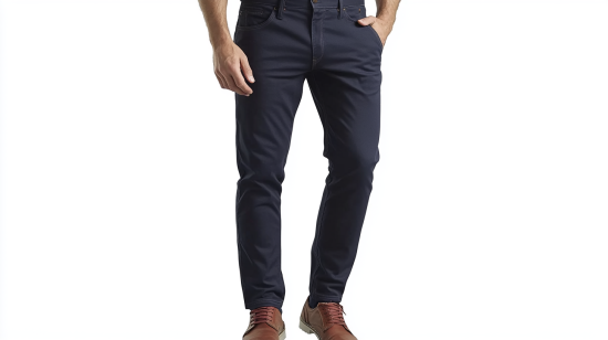 thumbnail image 2 of English Laundry Men's Classic Fit Chino Pants – Work To Weekend, Straight Leg, Button Closure, Sizes 30-38 2 of 5