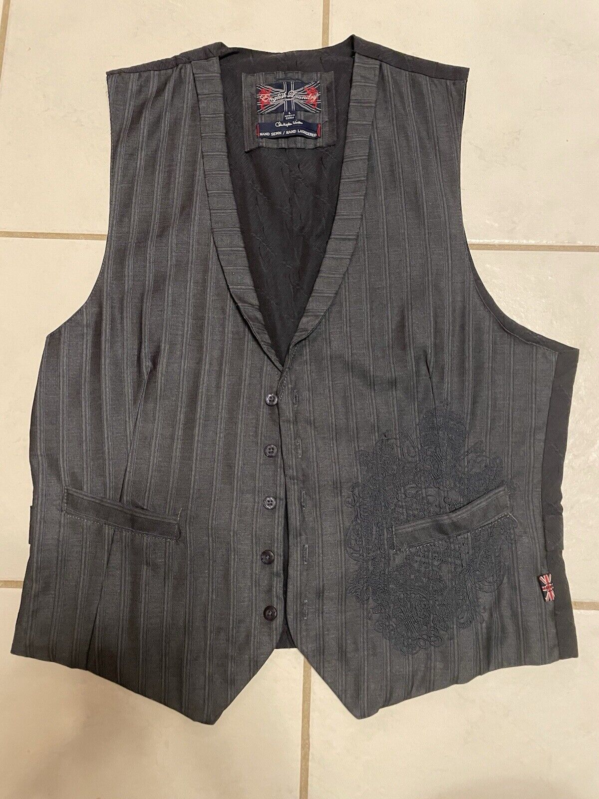 old stussy outegearオンブレチェック ベスト 希少❗️ トップス OLD