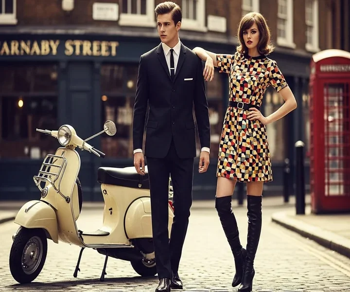 1960s mod fashion