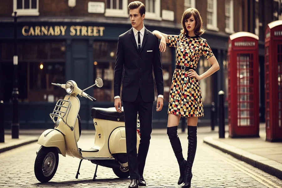 1960s mod fashion