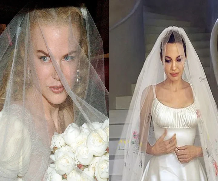 Angelina Jolie Wedding Dress