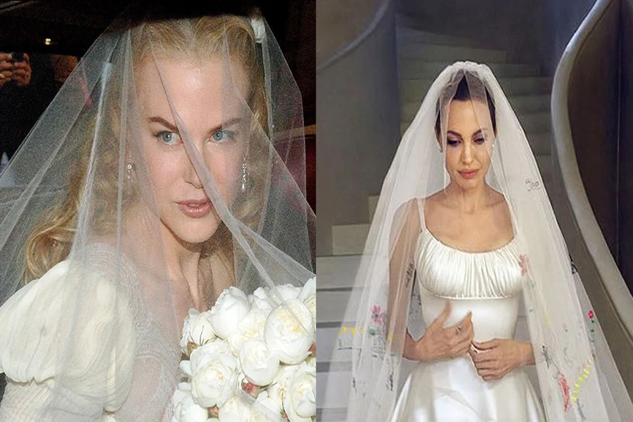 Angelina Jolie Wedding Dress