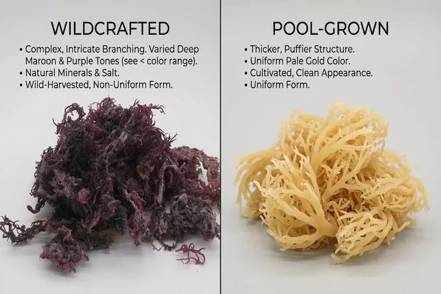 the Difference Between Wildcrafted and Pool-Grown Sea Moss