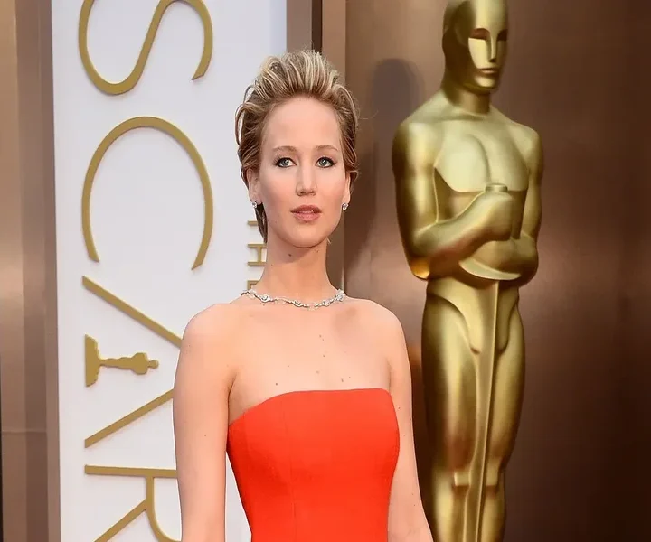 Jennifer Lawrence Red Dress