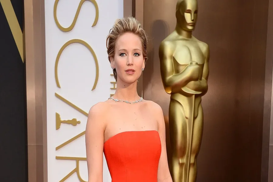 Jennifer Lawrence Red Dress