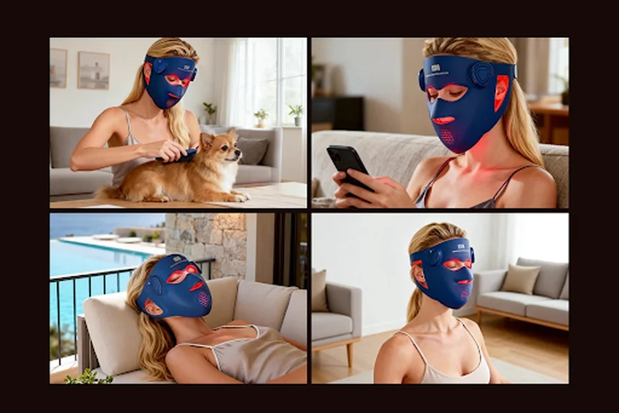 red light masks